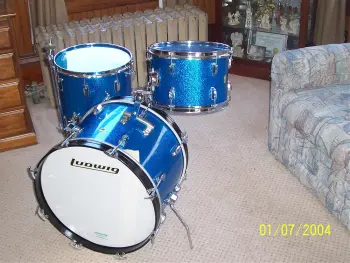 1966 Blue Sparkle Ludwigs