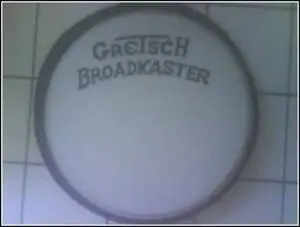 Gretsch Broadkaster 18&quot; bass Drum head