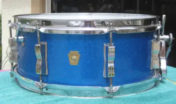 Blue Sparkle Ludwig Snare ID