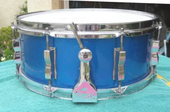 Blue Sparkle Ludwig Snare ID
