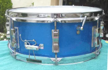 Blue Sparkle Ludwig Snare ID