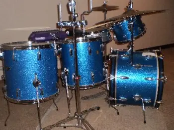 Blue Sparkle Ludwig Snare ID