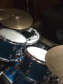 1970 Slingerland Blue sparkle