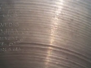Pair of Zildjian 20 in. sizzle rides, dates?