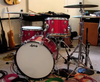 1967 Red Sparkle Downbeat