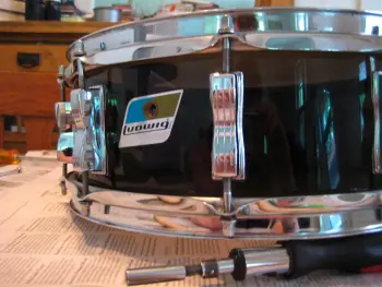 Ludwig Vistalite Snare (Smoke) FS
