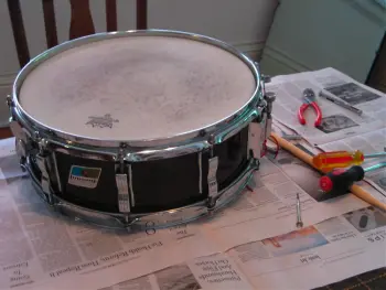 Ludwig Vistalite Snare (Smoke) FS