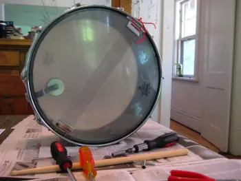 Ludwig Vistalite Snare (Smoke) FS