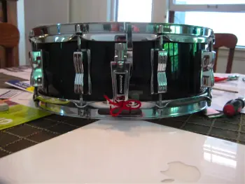 Ludwig Vistalite Snare (Smoke) FS