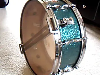 1963 Premier 54 outfit Aquamarine sparkle Drum show in Chi Town, To go or not to go