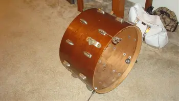 slingy bass drum 1950's what should i do?