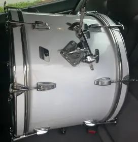 White 80's Ludwig Rocker w/Classic Lugs