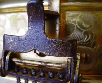 1922-24 Leedy 5x14 gold plated/fancy engraved Multi-Model