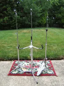REDUCED** ludwig WFL flat base stands - 165 + shipping