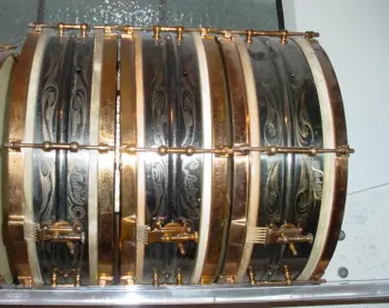 Mid-1920s Ludwig &amp; Ludwig 5x15 10 lug/scroll DeLuxe Standard Model