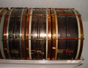 Mid-1920s Ludwig &amp; Ludwig 5x15 10 lug/scroll DeLuxe Standard Model
