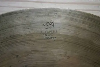 k Zildjian &amp; Ce constantinople - can anyone date this?