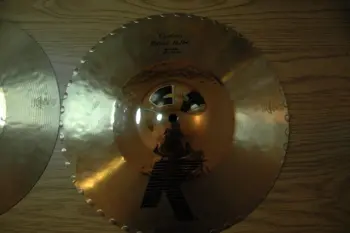 Zildjian K Hybrid Custom Hi Hats for ride