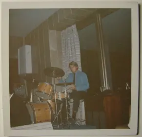 Ludwig Blue Oyster Pearl set-1960s