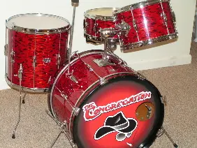 Rogers Red Onyx Pearl V.s. Slingy Red Tiger Pearl