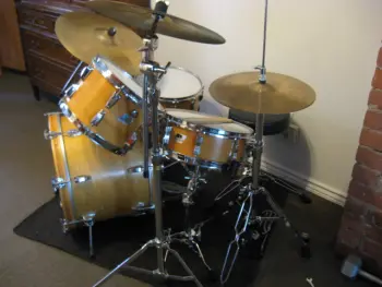 Ludwig 6-ply drums restored.