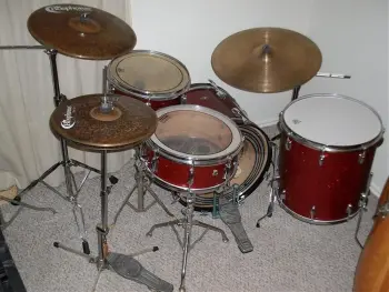 60s Slingerland Red Sparkle