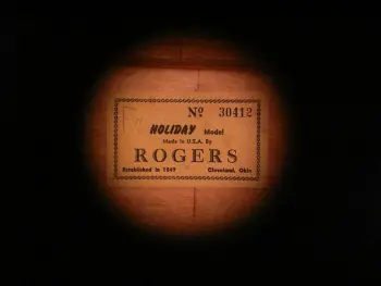 Rogers BB Holiday WMP Snare - Bread Butter