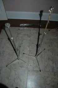 Flat/Flush leg cymbal stands