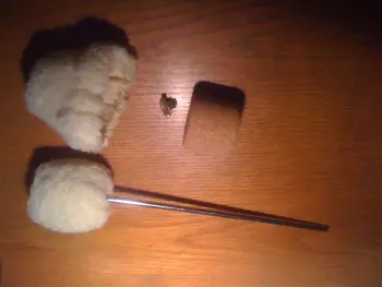 Fluffy Wool Bass Beater