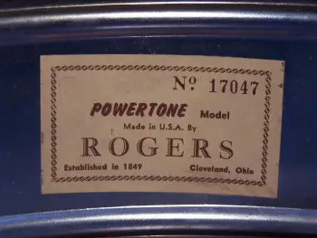 Rogers Wood Dyna-Sonic and COB Powertone for sale.