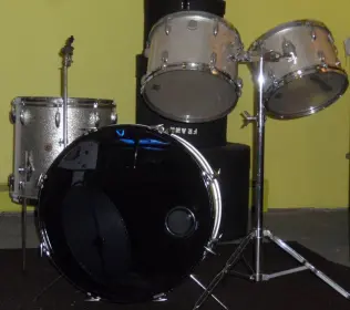 1964 Gretsch Silver Sparkle RB Kit For Sale