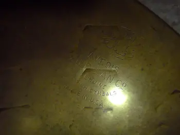 Need help identifying Zildjian cymbals with wierd markings...