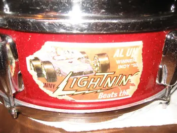 another MIJ red sparkle snare