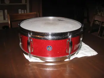 another MIJ red sparkle snare