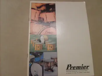 Premier 1973 Drum catalog