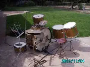 My New/Vintage Ludwig 1938 drum set