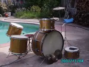 My New/Vintage Ludwig 1938 drum set