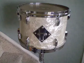 Vintage Gretsch 13&quot; X 9&quot; White Pearl Tom  SSB#1