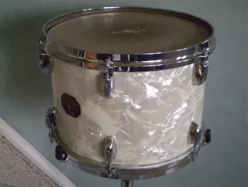 Vintage Gretsch 13&quot; X 9&quot; White Pearl Tom  SSB#1