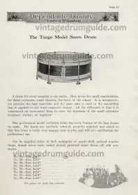 Levon Helm inspired wooden kit