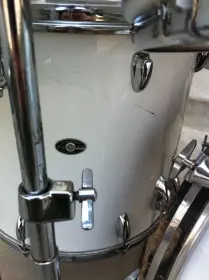 1970s Slingerland White 24/12/13/14/15/18+Snare
