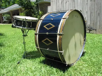 Ludwig &amp; Ludwig - 1933- Hi Luster Drum Kit - 28&quot; &amp; 14&quot;