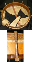 Here's an oddball - single head snare