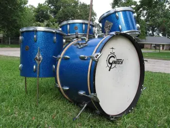 Gretsch RB Progressive Jazz Kit - Blue Sparkle w/ Snare