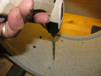 EZ drilling of wraps