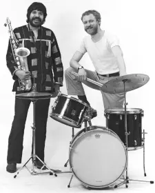 Pictures Of Vintage Drummers and Their Drums From The Way Back Machine