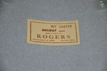 1968 Rogers Champagne Glass 16x16 Floor Tom