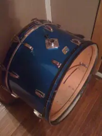 Restoring 75 Ludwig Blue Silk