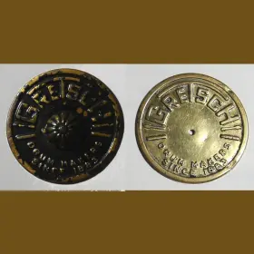 2 Gretsch Badges for sale...