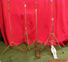 Bss Drum pedal and vintage stands.